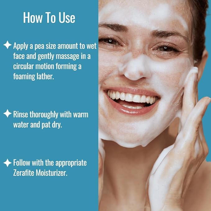 Soothing and Calming Creamy Cleanser for Dry & Sensitive Skin (6 Fl. oz.)