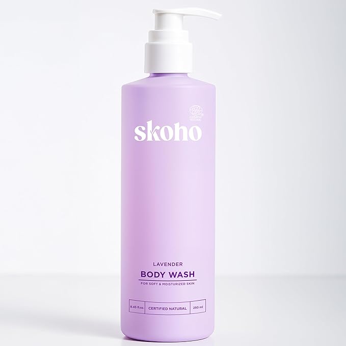 98.046% Natural Refreshing Bodywash | Gentle Cleansing & Moisturizing | COSMOS Certified with Aloe Vera & Super Berries | Paraben & Sulphate Free| 250 ml (Pack of 1)