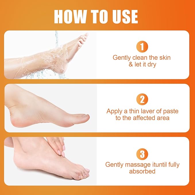 2 Pcs Turmeric Hand & Foot Care Stick，Turmeric Foot Cream，Moisturizing Softening Hand and Foot Cream Stick for Hands, Elbows, Knees, and Feet，Suitable for all people，1.411 OZ Each