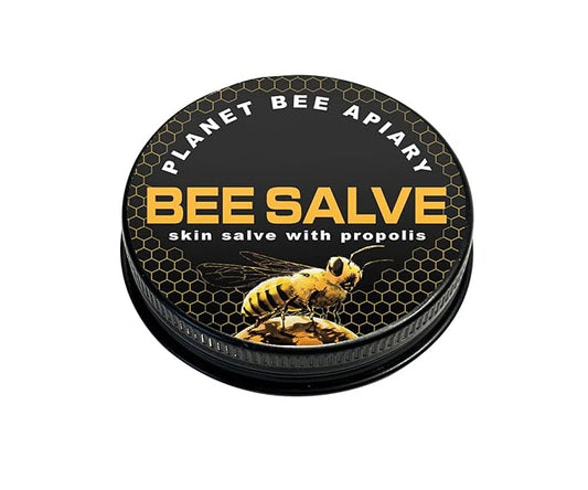 Salve, Hand Salve, Healing Balm, Dry Skin Salve with Beeswax and Propolis, Skin Repair, Moisturizer, All Natural, UNSCENTED BEE SALVE 1oz