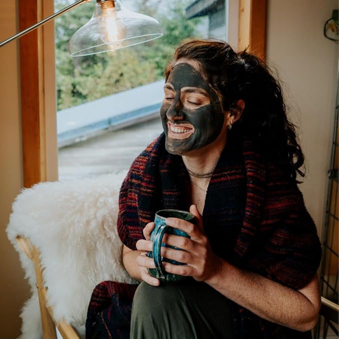 Alaska Glacial Purifying Mineral Mud Mask with Glacial Clay & Botanicals | Gently Detoxifies, Hydrates & Smooths | Anti-Aging Facial for Sensitive Skin – Lavender & Peppermint, 3.5oz