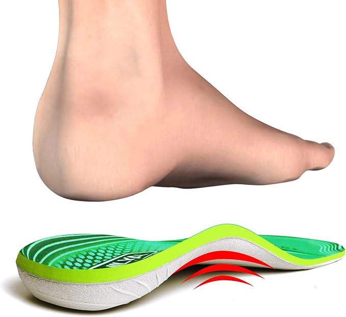 220lbs+ High Arch Support Insert Plantar Fasciitis Relief Metatarsal Pain Orthotic Insole for Men & Women Standing All Day, Flat Feet Heel Comfort Work Boot Shoe Inserts,295MM Size 11