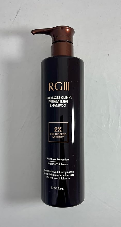 RG3 RGIII PREMIUM HAIR LOSS CLINIC SHAMPOO (ONE BOTTLE)