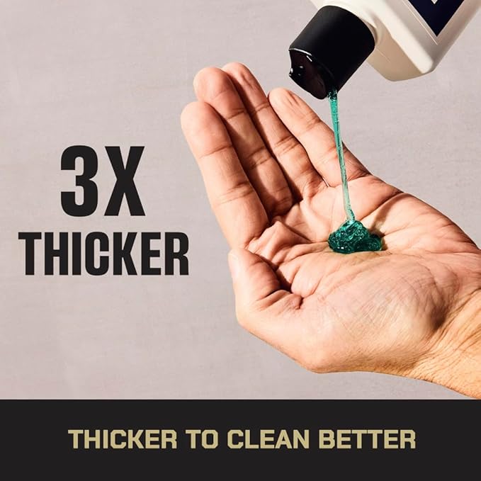 Duke Cannon Supply Co. THICK High-Viscosity Body Wash for Men THICK IN A BOX Variety 4 Pack - Premium Ingredients, Plant-Based Thickeners, Superior Lather, Natural Exfoliate, 17.5 Fl Oz (4 Pack)