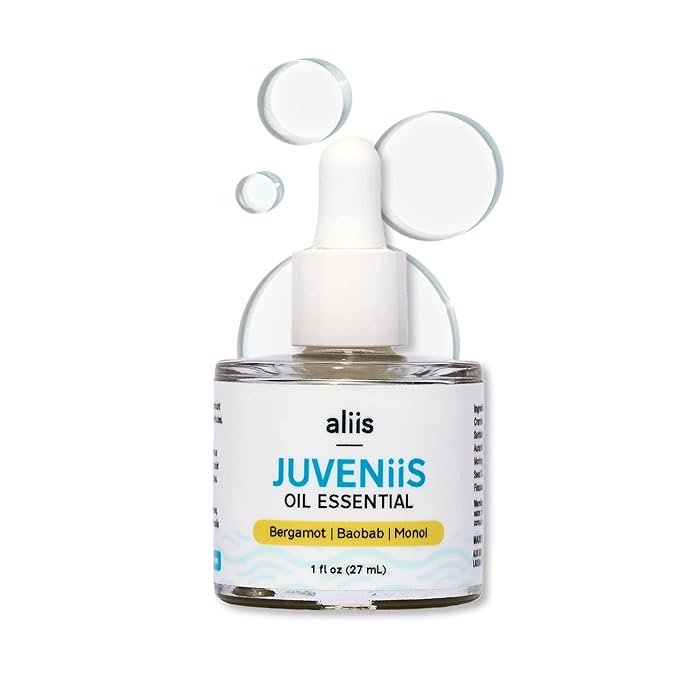ALIIS Juveniis Hair + Skin Oil – Multi-Use Lightweight Oil for Scalp, Hair & Body – Hydrates, Softens & Restores Moisture - Fast Absorbing, Non-Greasy Finish, Frizz Control & Shine