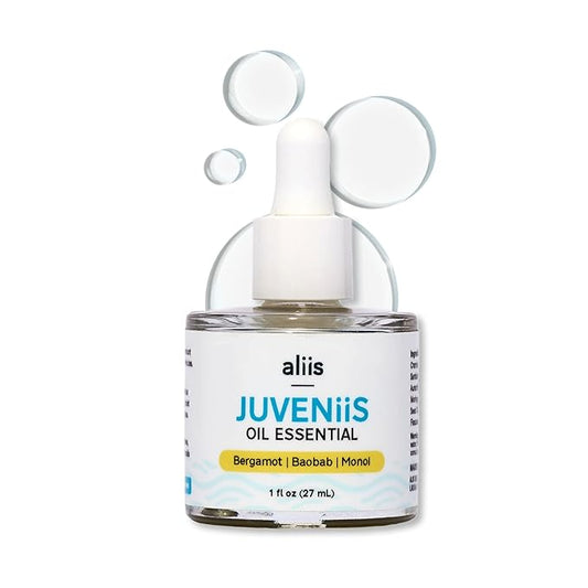ALIIS Juveniis Hair + Skin Oil – Multi-Use Lightweight Oil for Scalp, Hair & Body – Hydrates, Softens & Restores Moisture - Fast Absorbing, Non-Greasy Finish, Frizz Control & Shine
