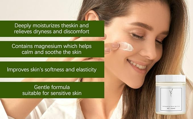 Neuropathy Mama Oasis Lotion,Neuropathy Magnesium Cream For Neuropathy Magnesium Body Butter Deeply Moisturizes Skin, Neuropathy Cream Magnesium,Keep Soft Smooth