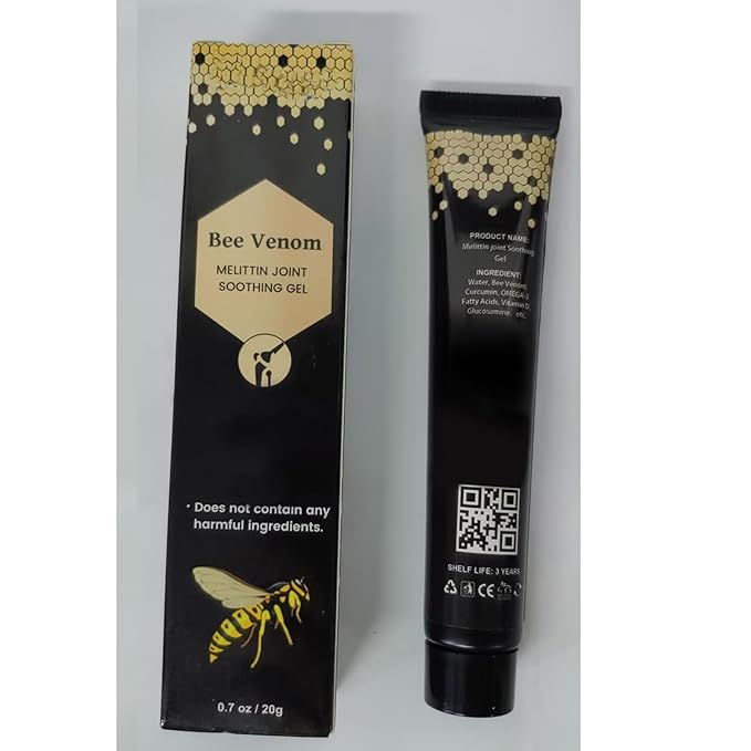 Beevenom Bee Venom Professional Gel,Bee Venom Cream New,Propolis Professional Gel Joint Cream,Soothing Provides for Neck,Waist,Back Hand Feet and Leg (3PCS)