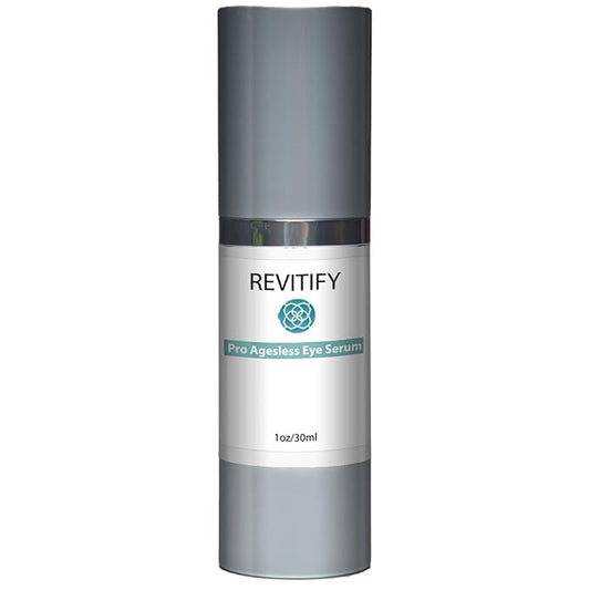 Revitify Ageless Eye Serum- Premium Under Eye Treatment- Advanced Anti-Aging Formula Restores Hydration and Youthful Glow to Skin - Improved Formula