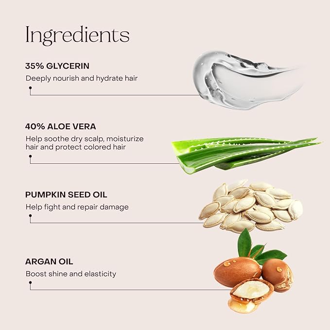 Everist Deep Conditioning Concentrate – 2-in-1 Daily Conditioner & Mask for Dry, Damaged, Frizzy Hair – Glycerin, Aloe Vera, Pumpkin Seed & Baobab Seed Oil – Vegan, Plant-Based - 3.4 fl oz