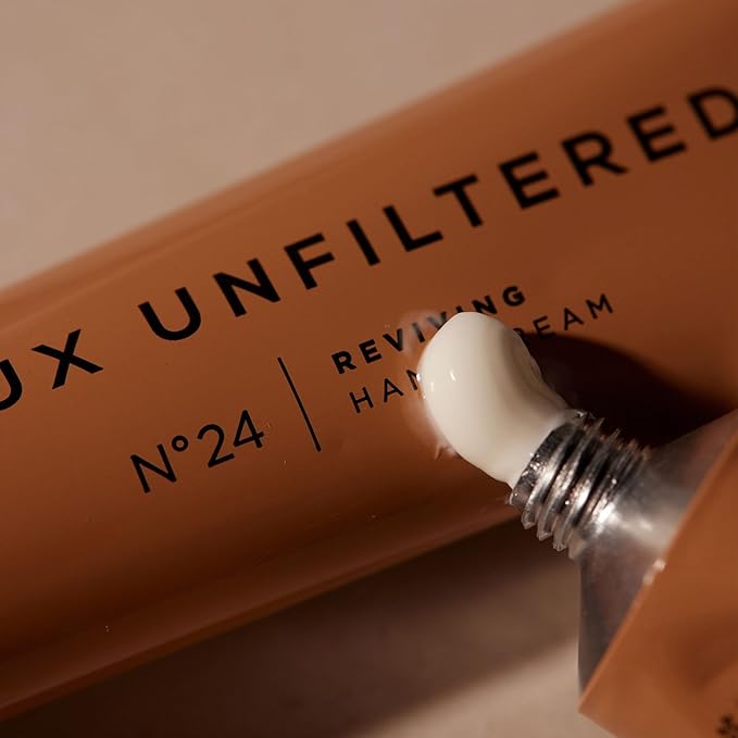 + Lux Unfiltered N°24 Fountain of Youth Age Defying Hand Cream for Women & Men - Moisturizing Hand Cream for Dry Cracked Hands - Lightweight & Fast-Absorbing - Vegan & Cruelty Free - Ylang Ylang