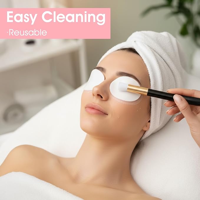 100 Pcs Lash Shampoo Brushes with Container, Eyelash Extension Cleansing Brush Nose Pore Cleaning Tool Peel off Blackhead Removing Tool Cosmetic Lash Cleanser Facial Cleansing (Black & Pink)