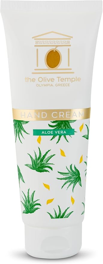 Hand Cream with Olive Oil - Deep Moisturizing and Nourishing Formula for Soft, Supple Hands (Aloe), 3.38 fl. oz