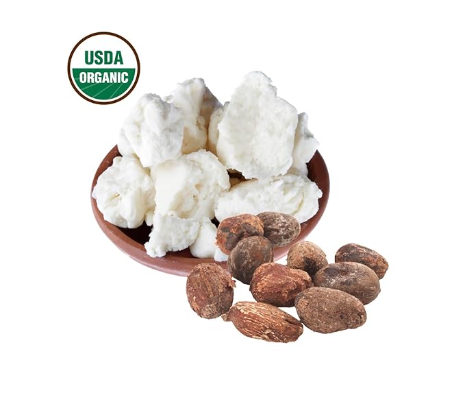 7 Lbs USDA Organic Refined Expeller Pressed Shea Butter White- Cosmetic Grade-Cruelty Free-Vegan-Soap Making-Skin Care-Bulk Size