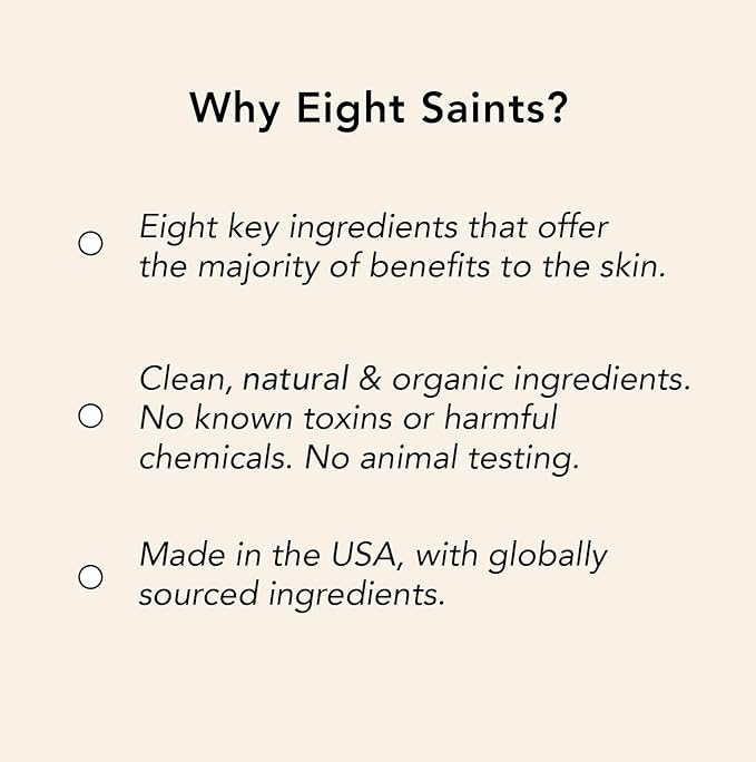 Eight Saints Down To Earth Mud Gel Face Wash, Natural and Organic, Gentle and Effective Daily Anti Aging Facial Cleanser, Makeup Remover, Nourishing and Hydrating Face Cleanser, 6.7 Ounces