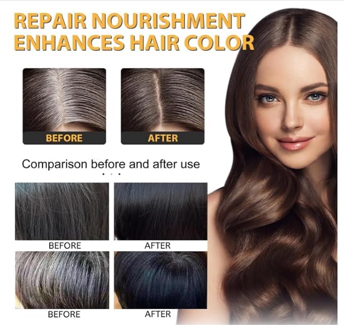 2PCS Gray Hair Reverse Shampoo Bar,Black Soap for Gray Hair,Black Soap for Women and Men