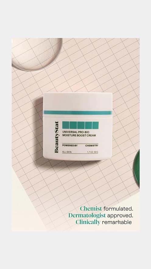 BeautyStat Cosmetics Women's Universal Pro-Bio Moisture Boost Cream, 1.7 Ounce