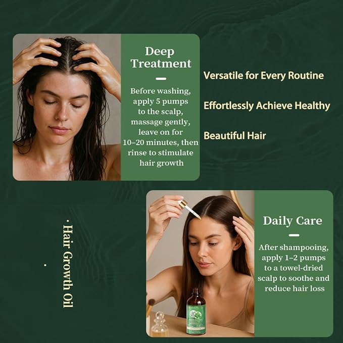 NP NATURES PHILOSOPHY Moroccan Argan Oil & Rosemary Hair Growth Oil Set, Organic Hair Serum, Anti-Frizz, Anti-Hair Loss, Adds Shine, Quickly Absorbed & Non-Greasy, Aussie Hair Products for Men & Women