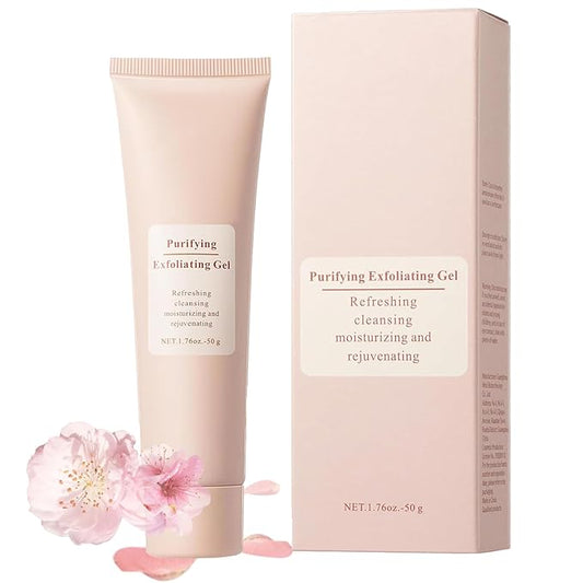 Purifying Exfoliating Gel, Facial Exfoliator Cleanser, Moisturizing, Gentle, Cleansing Peeling Gel for the whole body, Cleans Dirt & Oils (1pcs)