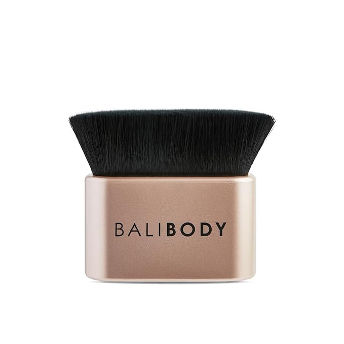Bali Body Blending Brush | Kabuki Brush for Self Tanner, Face & Body | Streak-Free, Ultra-Soft & Reusable | Tanning Accessory Tool for Mousse, Cream & Spray | Vegan, Easy to Clean, No Stained Hands