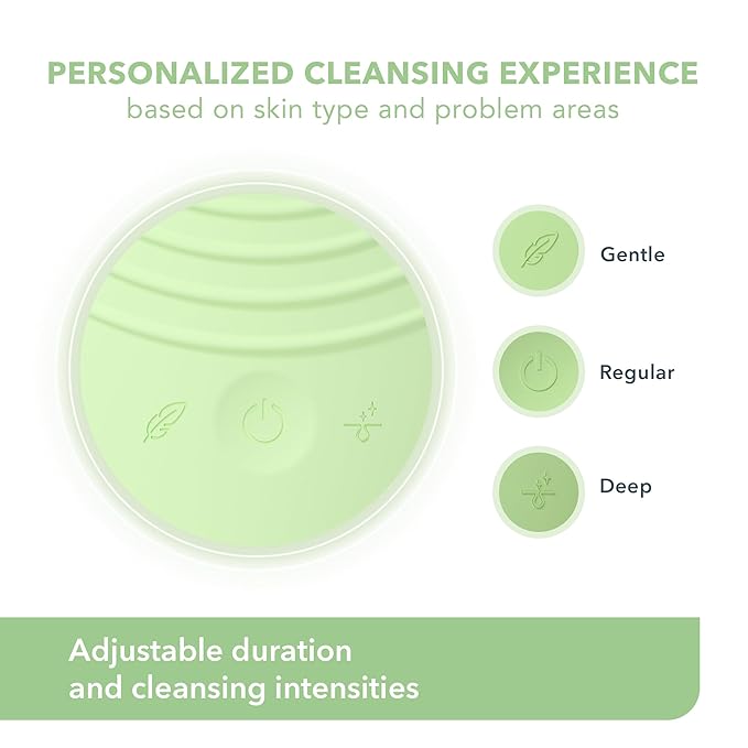 FOREO LUNA 4 Face Cleansing Brush - Massager - Anti Aging - Enhances Absorption of Facial Skin Care Products - Simple Skin Care Tools - Combination Skin