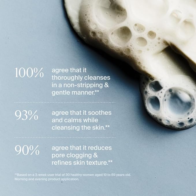 Timeline Mito-Biotic™ Gentle Cleanser - Non-Drying & Calming With Ceramides To Remove Makeup & Strengthen Skin Barrier For All Skin Types - 3.38 Fl Oz