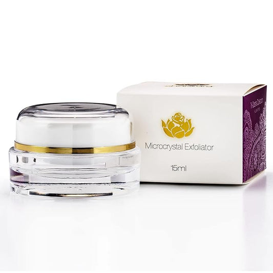 Shankara Exfoliating Face Scrub For Women & Men with Algae-Aloe Gel, Turmeric, Lavender & Papaya - Perfect Face Exfoliator For Purifying Skin, Dead Skin Scars & Rejuvenating Skin (15 ml)