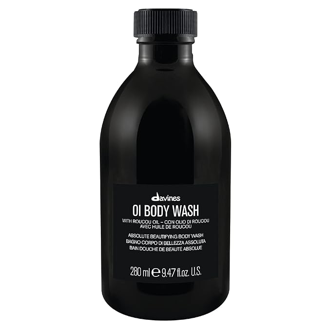 Davines OI Body Wash, Hydrate and Gently Cleanse, With Roucou Oil, 9.47 Fl Oz