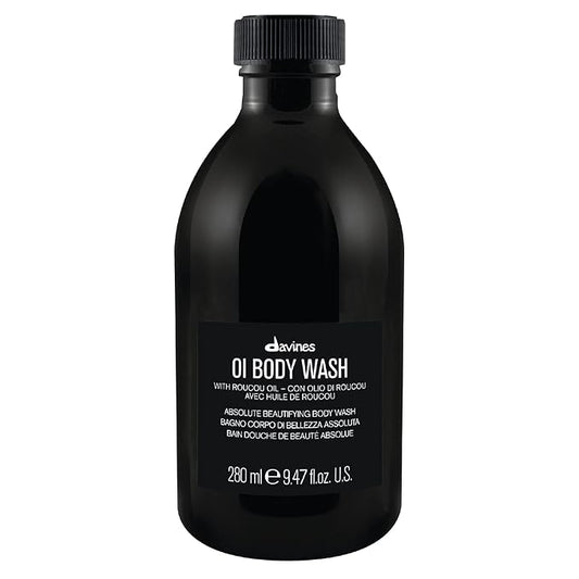 Davines OI Body Wash, Hydrate and Gently Cleanse, With Roucou Oil, 9.47 Fl Oz