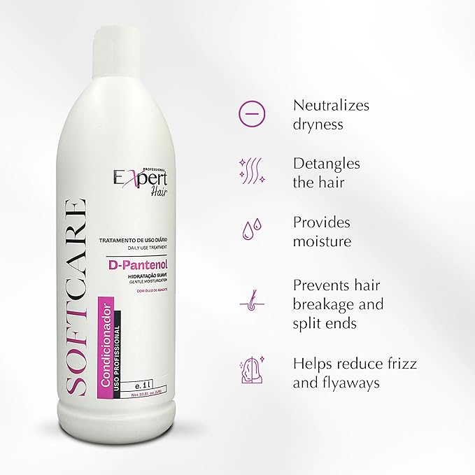 Expert Hair Soft Care Conditioner - Intensive Nourishment for Silky Smooth Hair 1L/33.81fl.oz