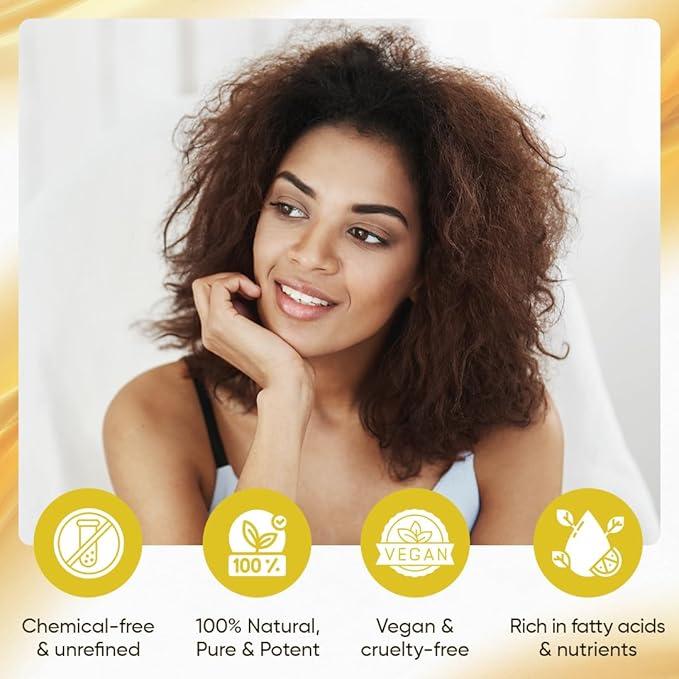 Jamaican Black Castor Oil – 100% Pure Castor Oil for Hair Growth, Scalp Care, Glowing Skin and Nails. Made in Jamaica - 4 oz Glass Bottle