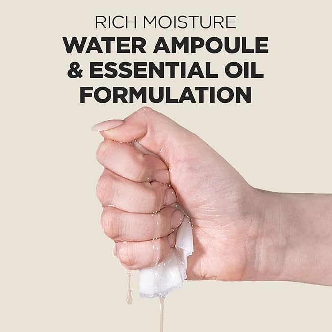 THESAEM Natural Sheet Mask Pack Set 20 Sheets - Korean Face Mask Variety Pack - Moisturizing, Revitalizing, Soothing, Elasticity - Vegan Sheet Essence Masks for All Skin Types