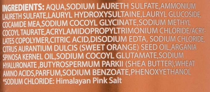 Natural Solution Body Wash, Formulated with Organic Blood Orange Extracts with Himalayan Pink Salt, Revitalizes & Refreshing Your Skin, 17 fl oz/Each – Pack of 3