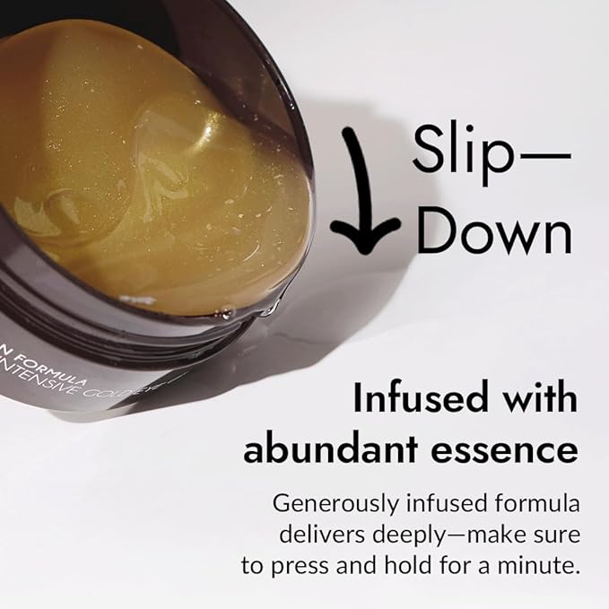 MIZON Under Eye Patches for Puffy Eyes & Dark Circles, 24K Gold & Snail Mucin, 60 Pcs – Anti-Wrinkle Collagen & Peptide Formula – Moisturizing Korean Eye Mask for Elasticity