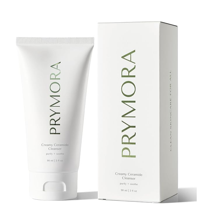 Creamy Ceramide Cleanser | Purify + Soothe | Removes Impurities & Makeup, Sensitive Skin Approved | Fragrance-Free