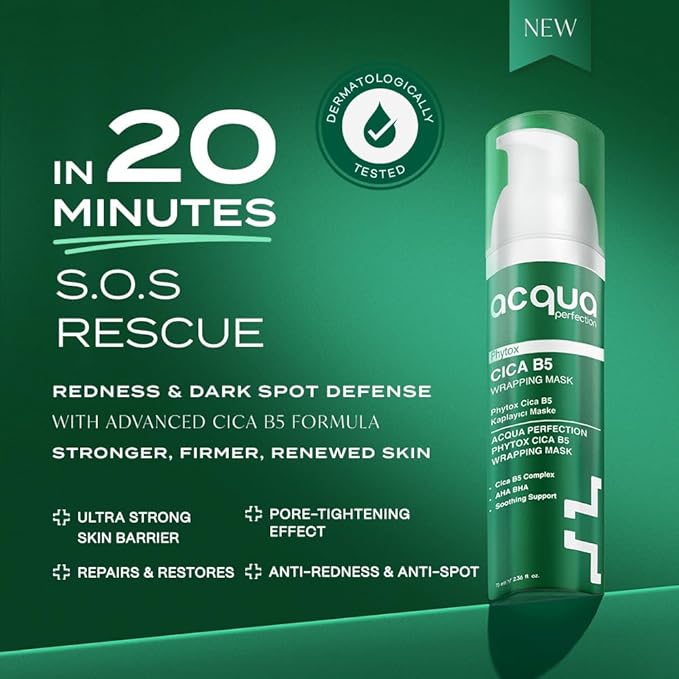 Face mask,Hyaluronic Acid & Panthenol,Cream Mask Cica,Korean skin care,Peel-Off Mask with Cica 70 Ml