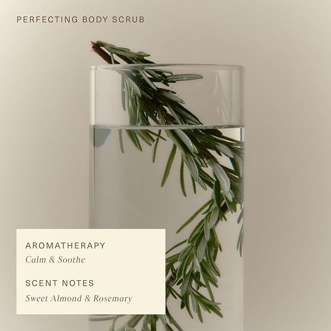 Oak Essentials Perfecting Body Scrub | Gentle Sugar Body Exfoliator for Visibly Smoother, Softer Skin, 7.1 Oz