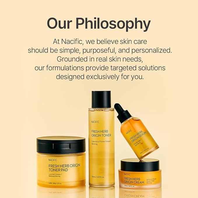 NACIFIC Fresh Herb Origin Facial Moisturizer Vitamin B, Vitamin Radiance Skin's moisture barrier Cream Hydrating day and night Korean skincare radiation relief cream 1.69fl.oz 50ml for All skin types