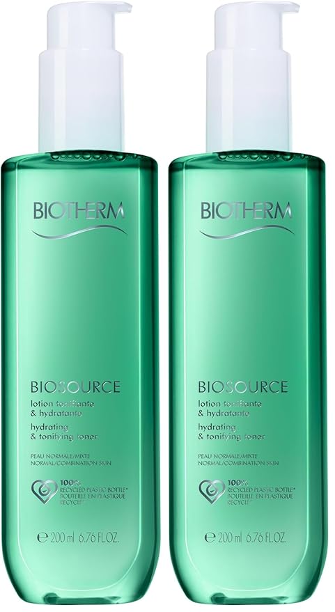 Biotherm Biosource 24h Hydrating and Tonifying Women's Toner, 6.76 Ounce (Pack of 2)