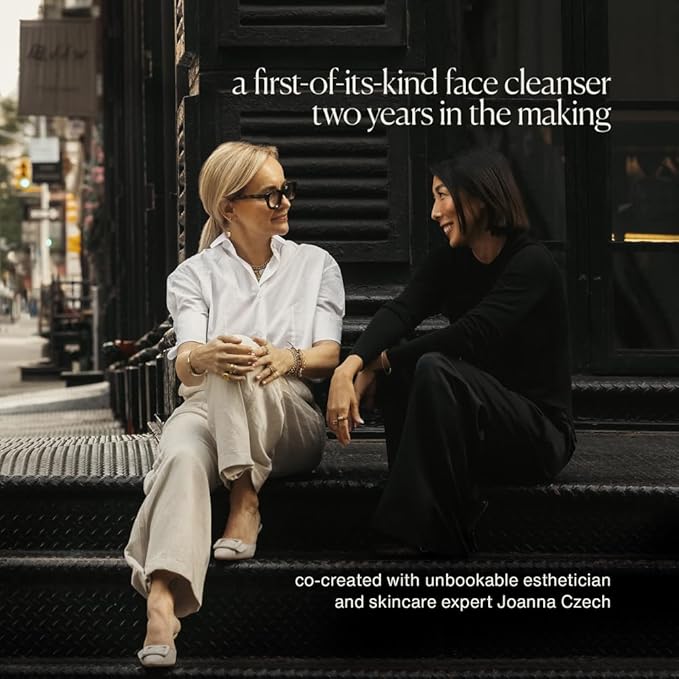 evolvetogether x Joanna Czech Rosemary Enzyme Twice-Daily Face Cleanser for Women & Men | Hydrating, Gentle Enzymatic Formula For All Skin Types | Vegan, Toxin-Free | Made in USA (Fiji, 1.41 Oz)