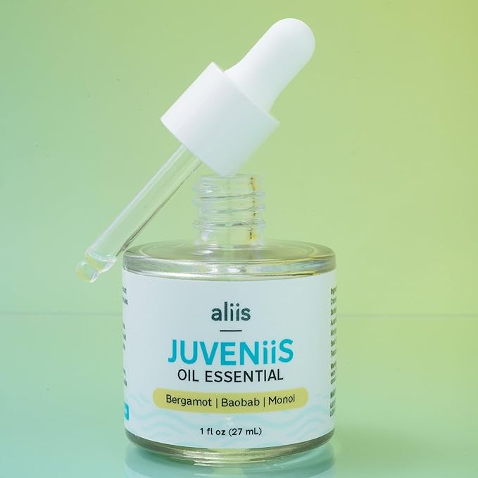 ALIIS Juveniis Hair + Skin Oil – Multi-Use Lightweight Oil for Scalp, Hair & Body – Hydrates, Softens & Restores Moisture - Fast Absorbing, Non-Greasy Finish, Frizz Control & Shine