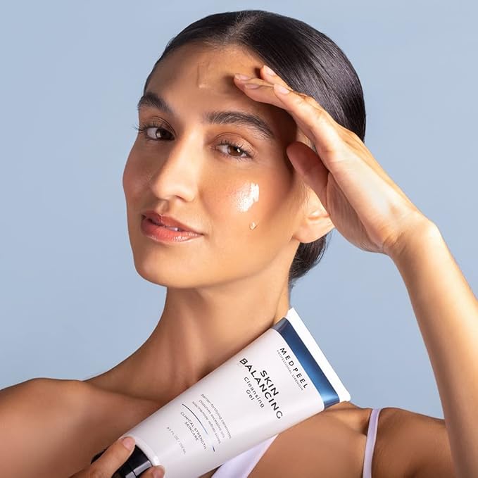 Medpeel Skin Balancing Cleansing Gel, Everyday Face Wash for Oily Skin; Refines Pores for a Smooth Complexion, 8.5 fl oz
