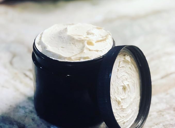 Mango Butter 1 LB Pure, Natural, Hand -packed, Fresh & Fluffy in DIY mixes | Obtained from Mango seeds | Use for DIY leave in conditioner, Salves, Body Butter, Lotions & Soaps