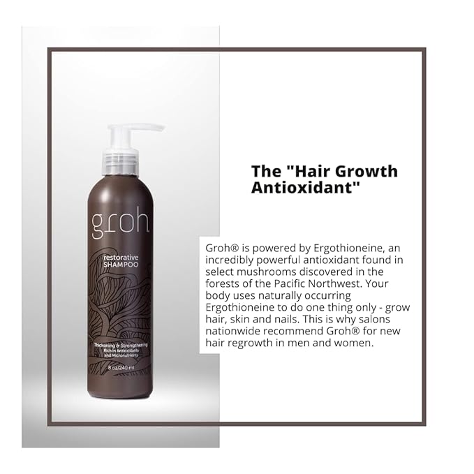 Groh Restorative Shampoo, 8oz.