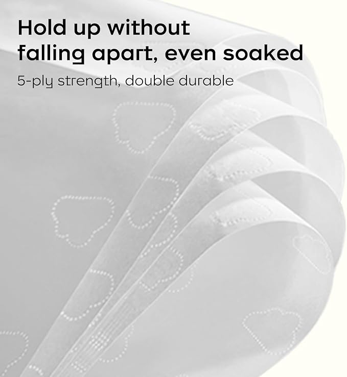 Bc Babycare Lotion Ultra Soft Facial Tissues, Hypoallergenic, Plant-based Materials, Clean Gentle Baby Essentials, 60 Tissues Per Box, 5-Ply (60 Count (Pack of 4))