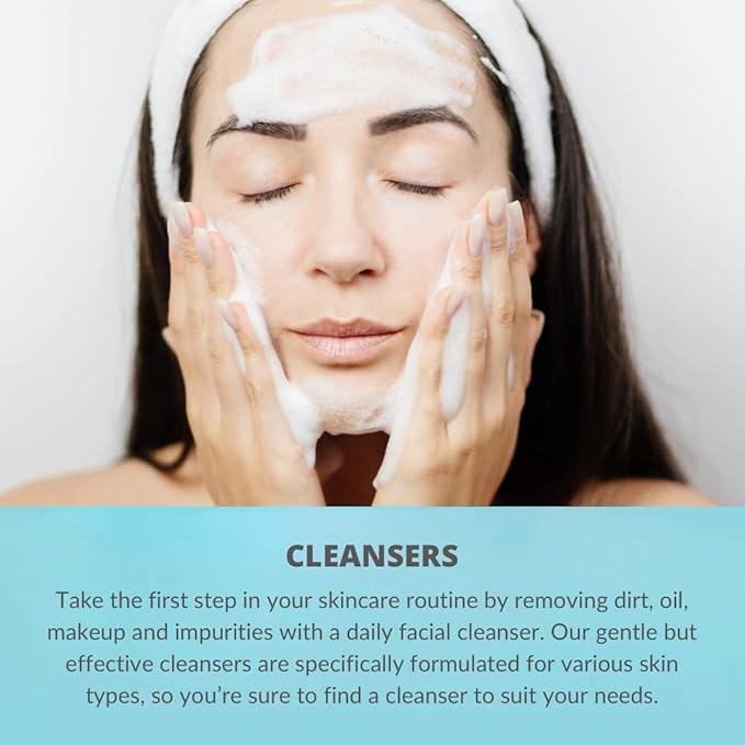 Serious Skincare Glycolic Acid Cleanser, Exfoliating Face Wash,10% Glycolic Acid, Deep Pore Purifying, Removes Makeup, Oil, and Impurities, Shave Prep, Anti-Aging for Women & Men 12 Oz & 4 Oz