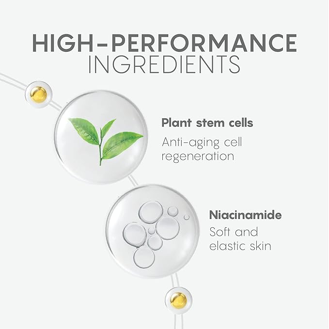 VITASEI Beautyboost Hydro Booster Anti-Aging Cream W/Hyaluronic Acid, Cotton Stem Cells, Squalane & Niacinamide- 1.7 Fl Oz Gel-Cream Moisturizer for Extra-Dry Skin, Skin Elasticity, Quick-Absorbing