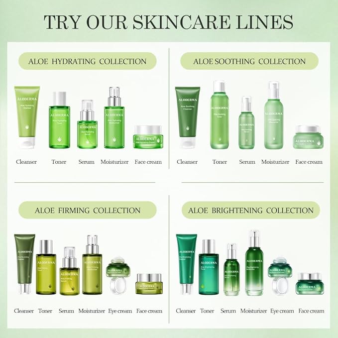 Aloderma Hydrating Sheet Face Masks with 87% Organic Aloe Vera - 5 pack Moisturizing Facial Masks with Hyaluronic Acid & Bergamot Oil for Nourished, Radiant Skin - Aloe Vera Natural Skincare