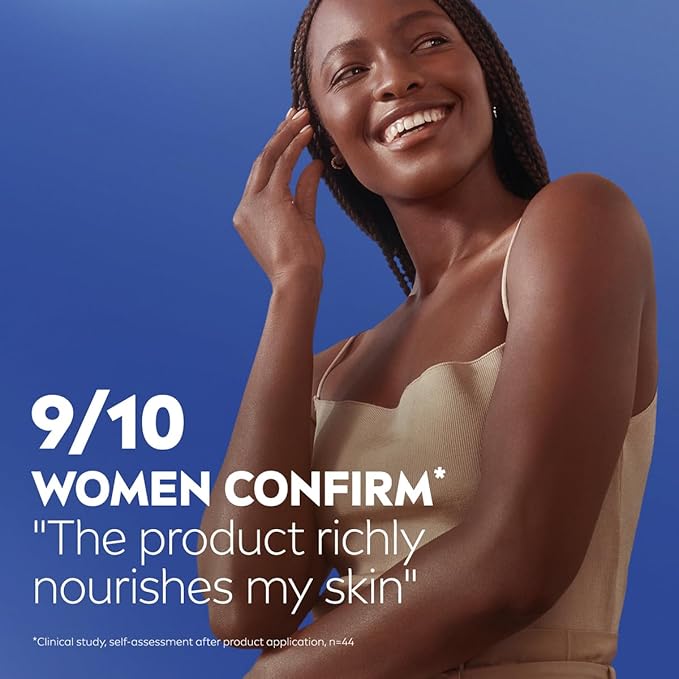 NIVEA Essentially Enriched Body Lotion for Very Dry Skin with Hyaluronic Acid, Almond Oil and Deep Nourishing Serum, 72-Hour Body Moisturizer, 33.8 Fl Oz Value Size Pump Bottle
