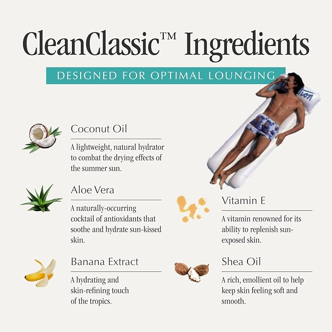 Vacation Classic Sunscreen Spray SPF 30 & Air Freshener Bundle, Water-Resistant, Lightweight, Transparent on All Skin Tones, Dermatologist-Tested, Vegan, 6 Fl. Oz.